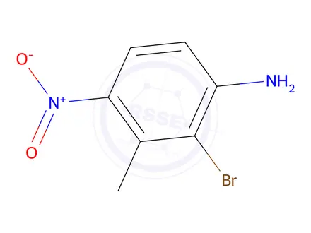 Chemical structure of 2-Bromo-3-methyl-4-nitroaniline