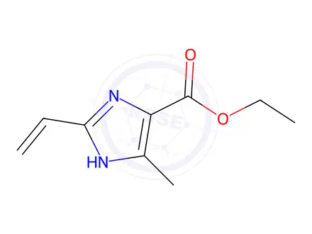 Chemical structure of Ethyl 5-methyl-2-vinyl-1H-imidazole-4-carboxylate