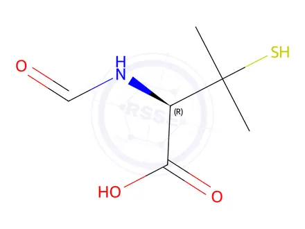 Chemical structure of Penicillamine Impurity 11