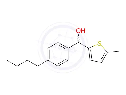 Chemical structure of (4-Butylphenyl)(5-methylthiophen-2-yl)methanol