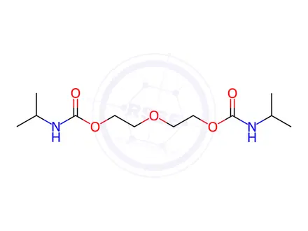Chemical structure of Oxybis(ethane-2,1-diyl) bis(isopropylcarbamate)