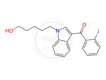 Chemical structure of Defluoro Hydroxy AM-694