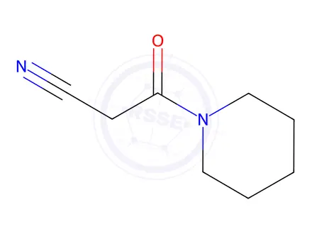 Chemical structure of 3-Oxo-3-piperidin-1-ylpropanenitrile
