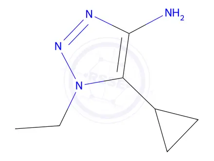 Chemical structure of 5-Cyclopropyl-1-ethyl-1h-1,2,3-triazol-4-amine