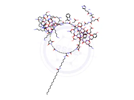 Chemical structure of 4-sulfamoylbenzenediazonium tetrafluoroborate