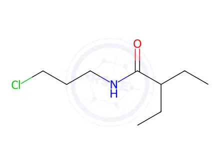 Chemical structure of N-(3-Chloropropyl)-2-ethylbutanamide