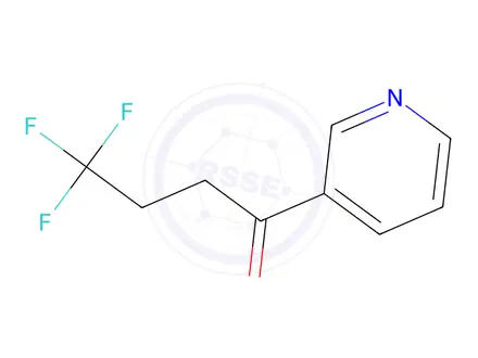 Chemical structure of 4,4,4-Trifluoro-1-(pyridin-3-yl)butan-1-one