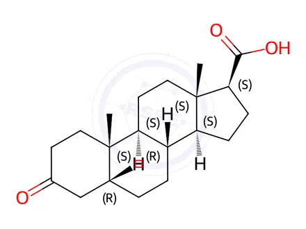 Chemical structure of Finasteride Impurity 77