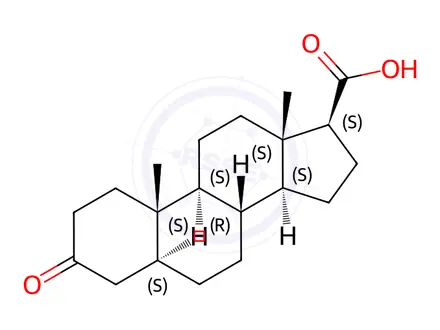 Chemical structure of Finasteride Impurity 42