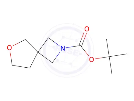 Chemical structure of Tert-butyl 6-oxa-2-azaspiro[3.4]Octane-2-carboxylate
