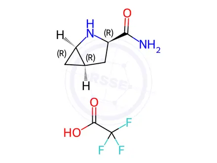 Chemical structure of Saxagliptin Impurity 26 Trifluoroacetate