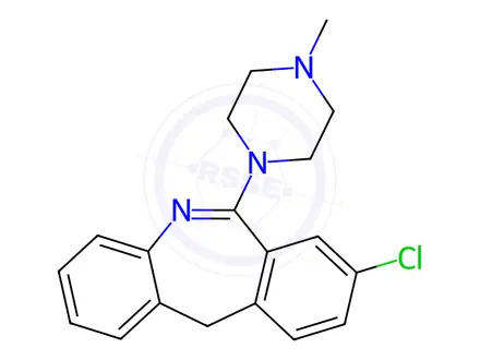 Chemical structure of Clothiapine Impurity 53