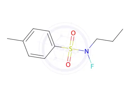 Chemical structure of N-fluoro-N-propyl-p-toluenesulfonamide