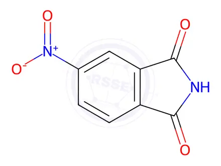 Chemical structure of 4-Nitrophthalimide