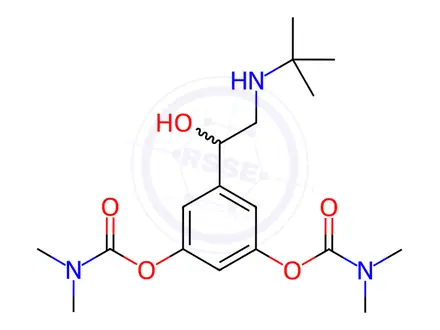 Chemical structure of Bambuterol