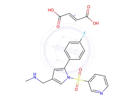 Chemical structure of Vonoprazan Fumarate Impurity 5
