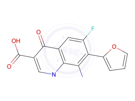 Chemical structure of Garenoxacin Impurity 6
