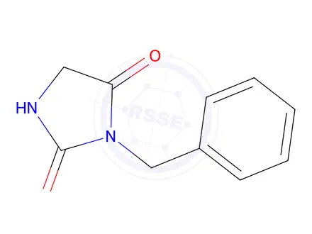Chemical structure of 3-benzylimidazolidine-2,4-dione