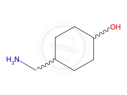 Chemical structure of (trans)-(4-hydroxy-cyclohexyl)-methyl-amine