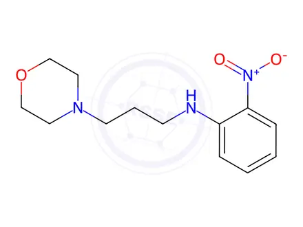 Chemical structure of N-(3-MORPHOLINOPROPYL)-2-NITROANILINE