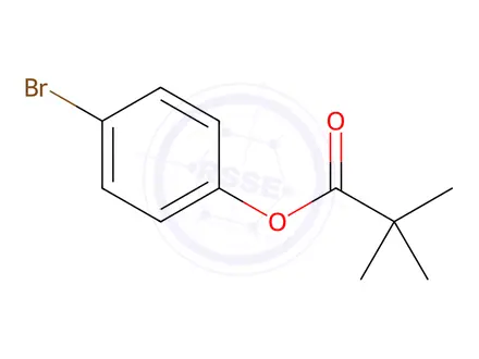 Chemical structure of 4-Bromophenyl pivalate