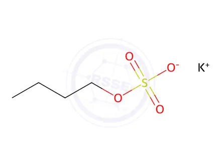 Chemical structure of Butyl Potassium Sulfate