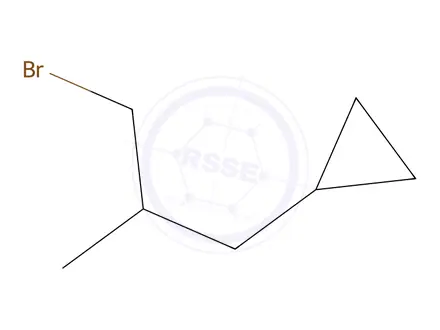 Chemical structure of (3-Bromo-2-methylpropyl)cyclopropane