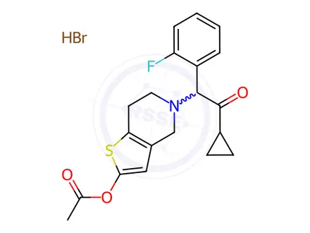 Chemical structure of Prasugrel Hydrobromide