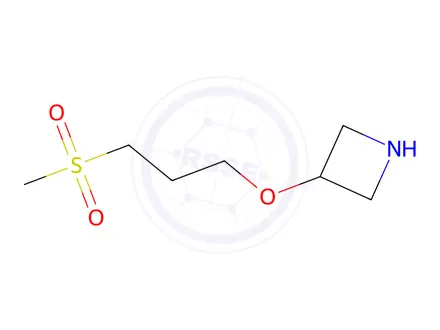 Chemical structure of 3-(3-(Methylsulfonyl)propoxy)azetidine