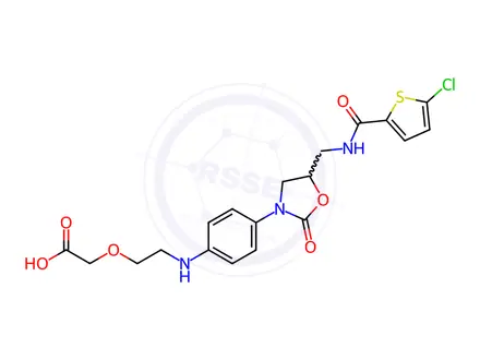 Chemical structure of Rivaroxaban Impurity 338