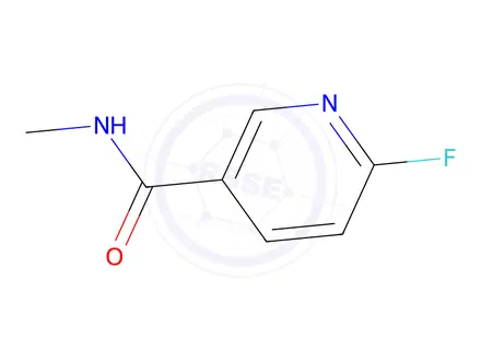 Chemical structure of 6-Fluoro-N-methylnicotinamide