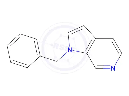 Chemical structure of 1-Benzyl-1H-pyrrolo[2,3-c]pyridine