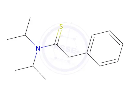 Chemical structure of Benzeneethanethioamide, N,N-bis(1-methylethyl)-