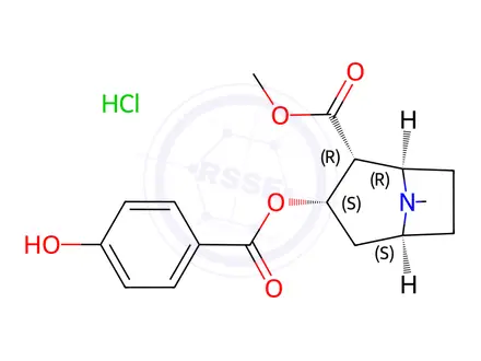 Chemical structure of Cocaine Hydrochloride Impurity 9