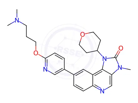 Chemical structure of AZD-0156