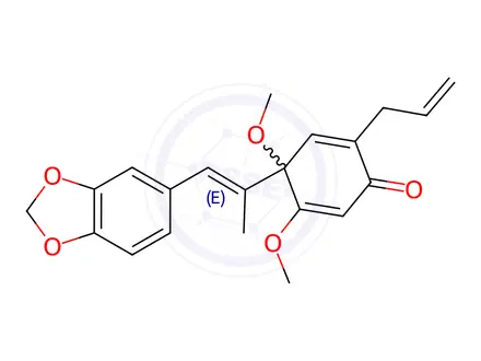 Chemical structure of Futoquinol