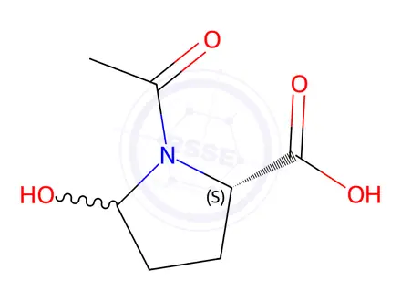 Chemical structure of Oxaceprol Impurity 198