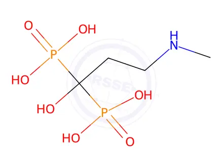 Chemical structure of Ibandronate Sodium Impurity B