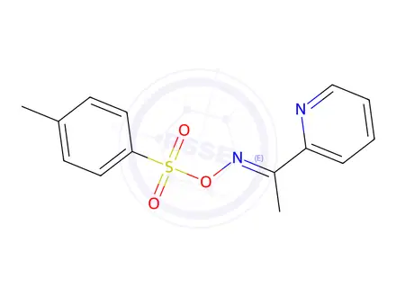 Chemical structure of (E)-[1-(Pyridin-2-yl)ethylidene]amino 4-methylbenzene-1-sulfonate