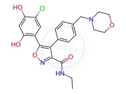 Chemical structure of Luminespib Impurity 62