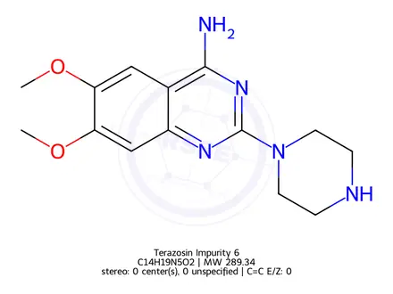 Chemical structure of Doxazosin EP Impurity G