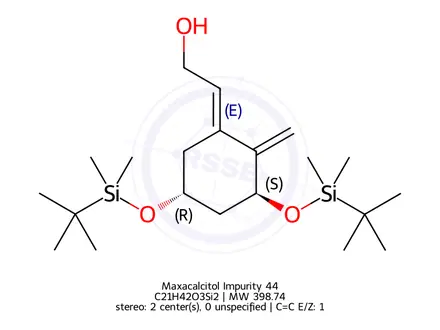 Chemical structure of Maxacalcitol Impurity 44