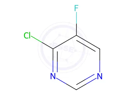 Chemical structure of 4-Chloro-5-fluoropyrimidine
