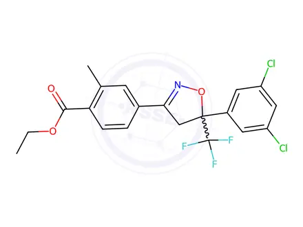 Chemical structure of Fluralaner Impurity 6