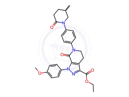 Chemical structure of Apixaban Impurity 438