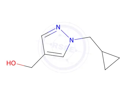 Chemical structure of [1-(Cyclopropylmethyl)-1H-pyrazol-4-yl]methanol