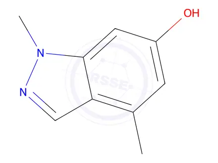 Chemical structure of 1,4-Dimethyl-1h-indazol-6-ol