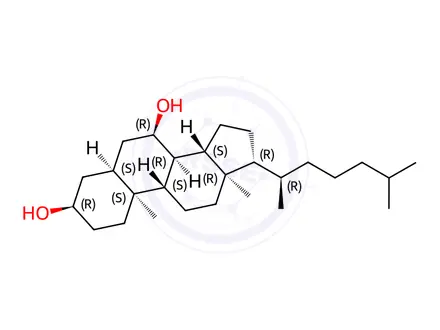 Chemical structure of Cholesterol Impurity 67