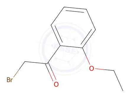 Chemical structure of 2-Bromo-1-(2-ethoxyphenyl)ethan-1-one