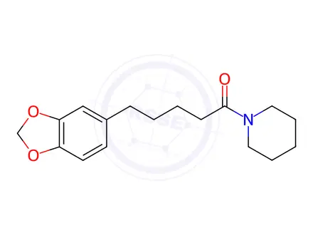 Chemical structure of 5-(Benzo[d][1,3]dioxol-5-yl)-1-(piperidin-1-yl)pentan-1-one